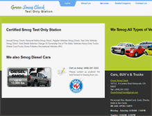 Tablet Screenshot of greensmogoil.com